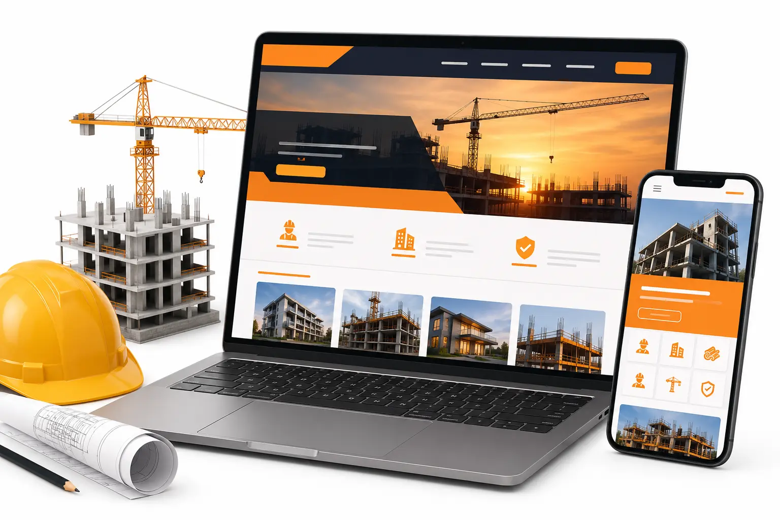 Website Design for Construction Companies Website Design for Construction Companies